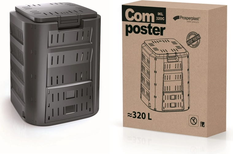 Kompostér Compogreen 320 l černý