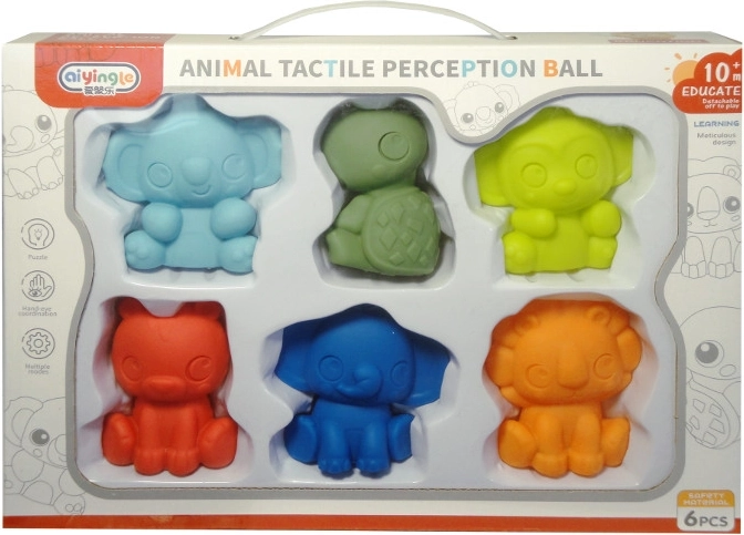 Vinylová zvířátka pro miminka – pískací kousátka