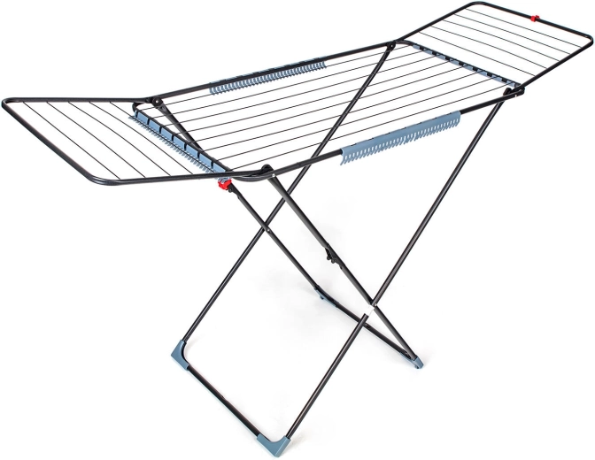 Rozkládací sušák na prádlo 18 m Onyx antracit