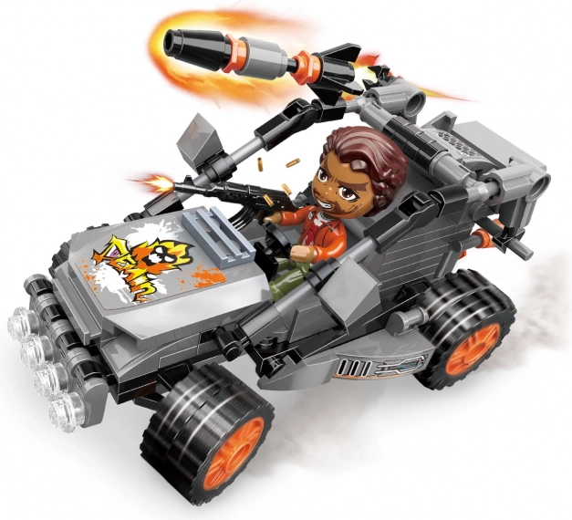 Qman MineCity Policie Úniková Motokára