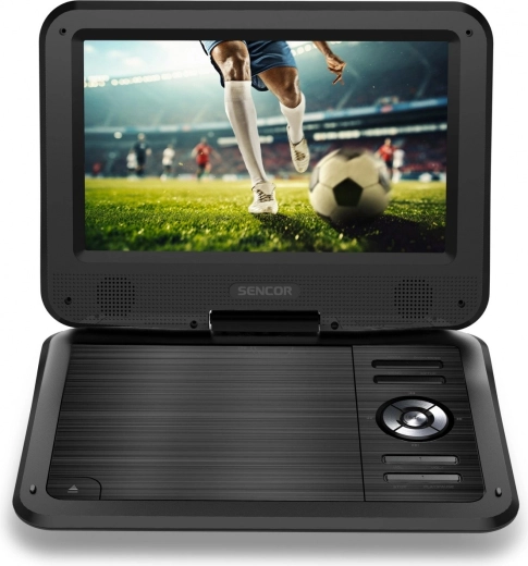 Sencor přenosný DVD přehrávač s 10" otočným LCD displejem