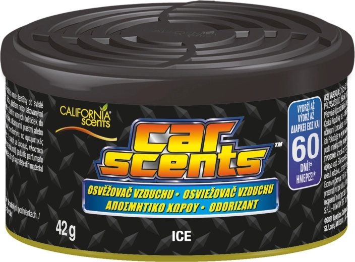California Scents Ice – vůně do auta v plechovce