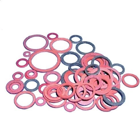 Sada fíbrových těsnicích kroužků pro auto a moto, 54 ks