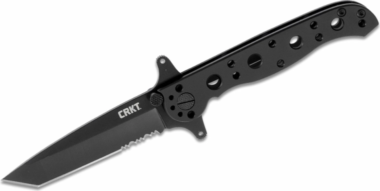 Taktický kapesní nůž CRKT M16-10KSF Tanto, černý, nerezová ocel