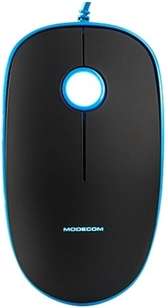 Modecom MC-M111 drátová optická myš modro‑černá