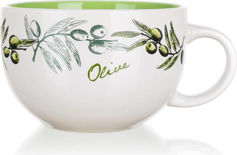 Keramický hrnek Jumbo Olives 660 ml