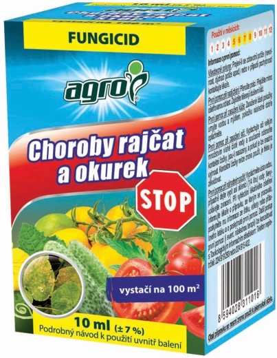 STOP chorobám rajčat a okurek 10 ml