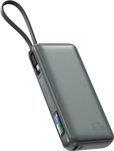 Powerbanka Enterprise 20000 mAh 165 W s integrovaným kabelem USB‑C a LCD