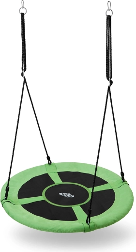 Houpačka čapí hnízdo NILS Camp 100 cm zelená