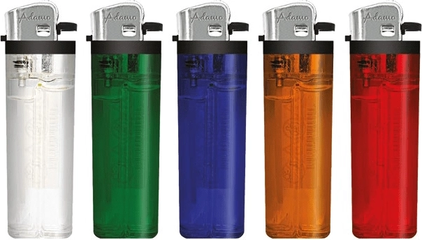 Plastový kamínkový zapalovač FireLight 0 – mix barev (balení 50 ks)