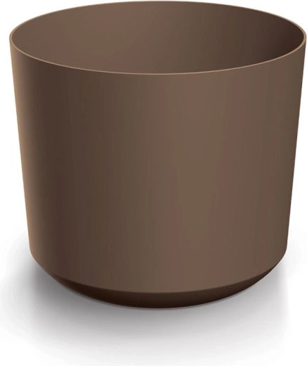Květináč TUBO 39 cm v rustikálně cihlové barvě