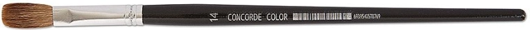 Plochý školní štětec s ovčím vlasem č. 14 CONCORDE Color