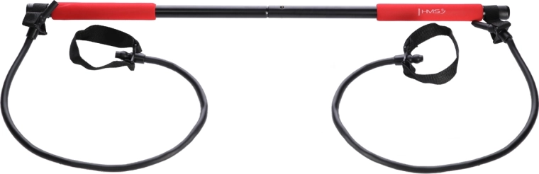 Pilates posilovací tyč s expandéry HMS DC30