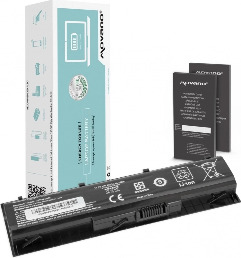 Movano baterie PA06 HSTNN-DB7K pro HP Omen 17-w a Pavilion 17-ab 4400 mAh (49 Wh)