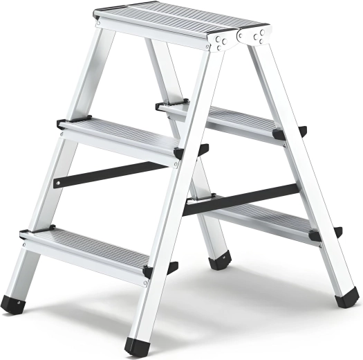 Hliníkové oboustranné domácí schůdky 2x3