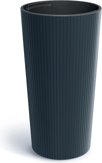 Květináč Lamia Slim 30 cm antracit