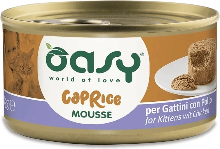 Oasy mousse pro koťata s kuřecím 85 g