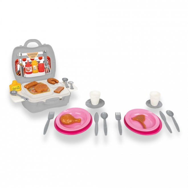 Dětská kuchyňka, gril v kufříku PILSAN