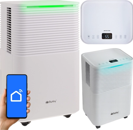 Odvlhčovač vzduchu Ruhhy Dryzix 12 l/24 h s Wi-Fi