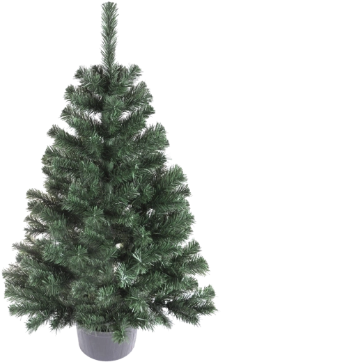 Umělý smrk Montana v květináči 110 cm