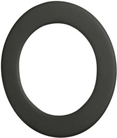 Kouřová růžice 150 mm, tloušťka 1,0 mm, černá