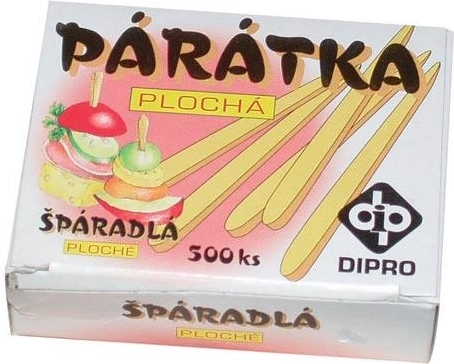 Plochá dřevěná párátka (200 ks)