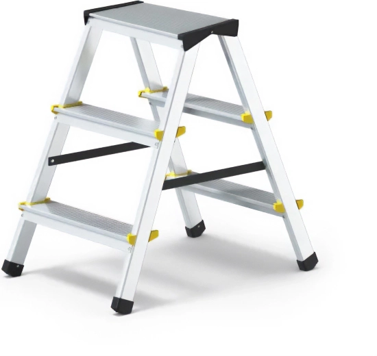 Hliníkové oboustranné schůdky 2x3 PROFI