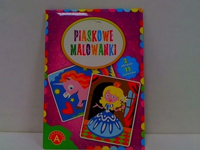 Pískové malování pro děti – Princezna a jednorožec