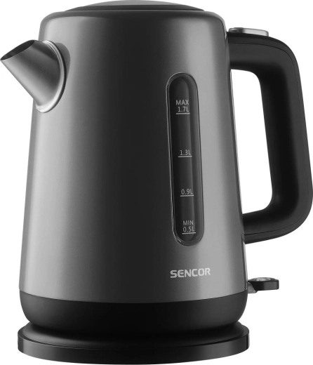 Rychlovarná konvice Sencor SWK 1753BK šedá
