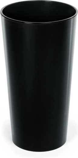 Květináč Lilia 25 cm černý s vložkou
