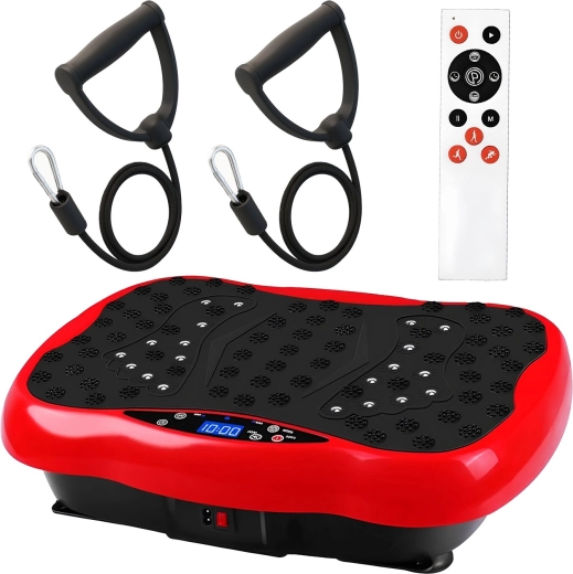 Vibrační platforma Renew Force Vibro Slim (červeno-černá) - 1 kus
