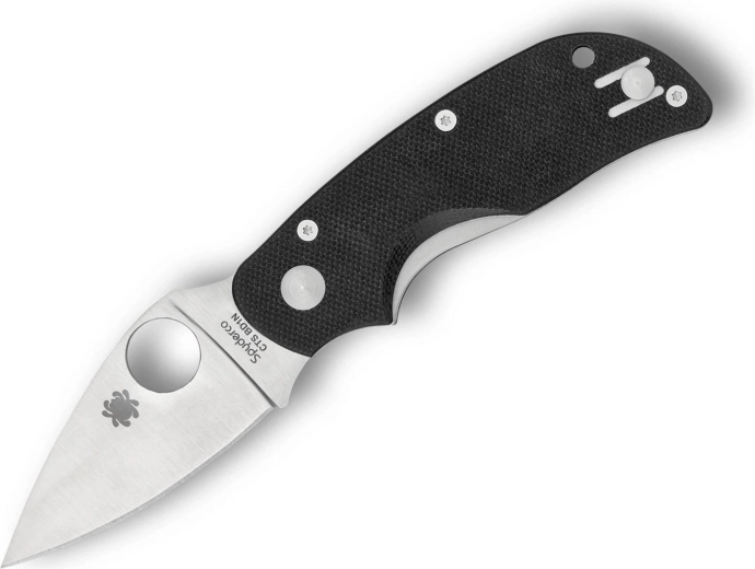 Kapesní nůž Spyderco Cat 6,4 cm, satin, černý, G-10