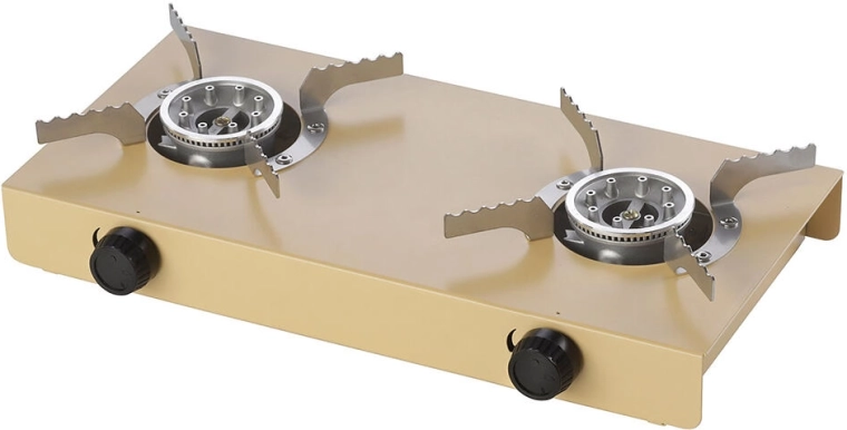 Plynový dvouhořákový vařič na PB RIVET