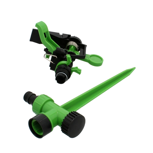 Zavlažovací pulsní postřikovač na hrotu