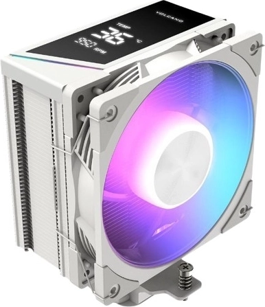 Vzduchové chlazení MODECOM Volcano OC T202 LCD ARGB 120, bílé