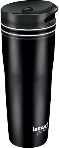 Lamart cestovní termohrnek Manq 360 ml černý