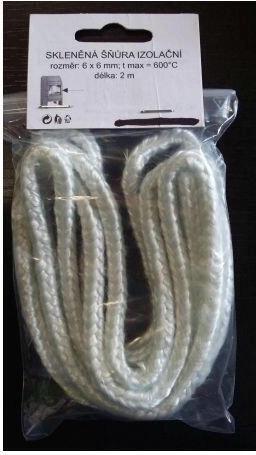 Izolační šňůra ISOTEM 10 4×4 mm, 2 m