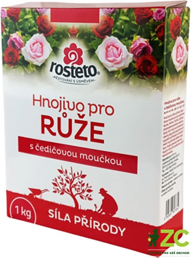 Hnojivo s čedičovou moučkou na růže 1 kg ROSTETO