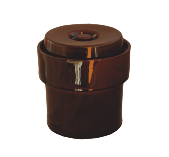 Hermetický keramický hrnec na kvašení 5 l s vodním žlábkem