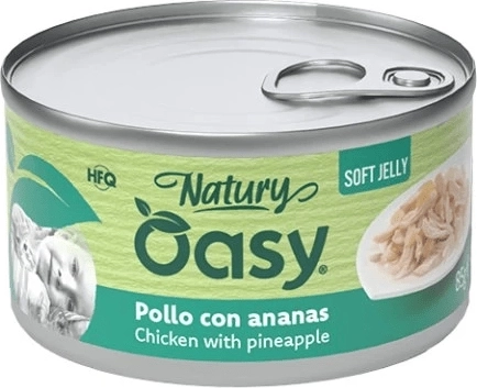 Oasy Natury Soft Jelly kuřecí s ananasem 85 g