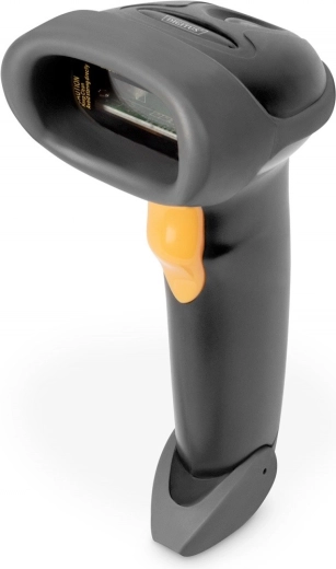 Drátová čtečka čárových kódů 1D s USB-RJ45 kabelem a stojánkem