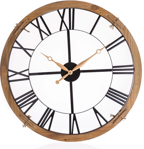 Nástěnné hodiny Gold Rim 60 cm