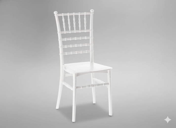 Plastová židle Diamond – bílá