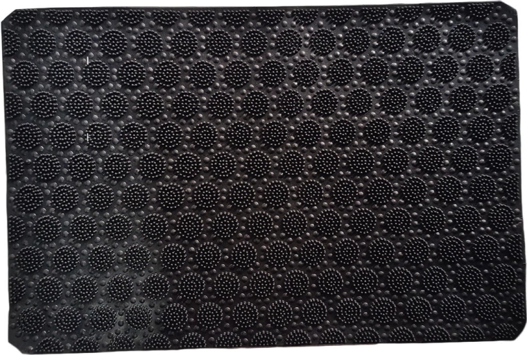 Gumová rohož 40 × 60 cm černá