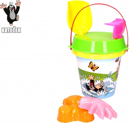 Písečná sada KRTEČEK 1,5 l žlutá