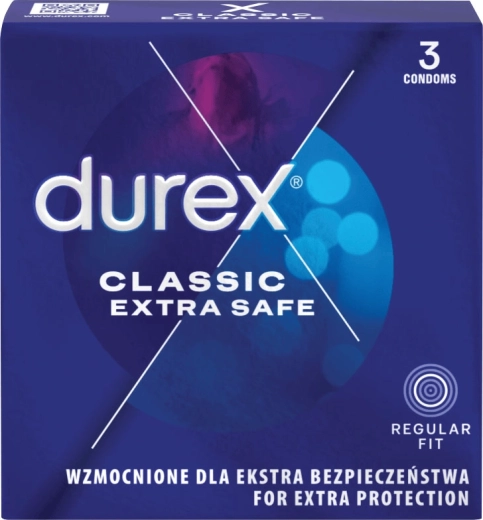 Durex kondomy Extra Safe 3 ks