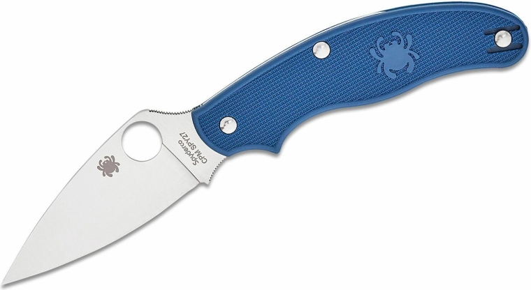 Kapesní nůž SPYDERCO UK Penknife Cobalt Blue Lightweight, 7,5 cm, satin, FRN