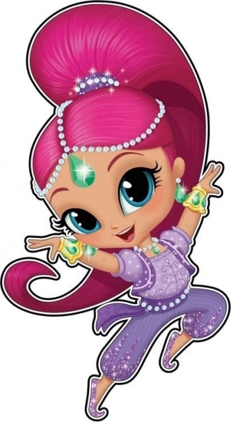 Nástěnná dekorace Shimmer & Shine – Shine malá