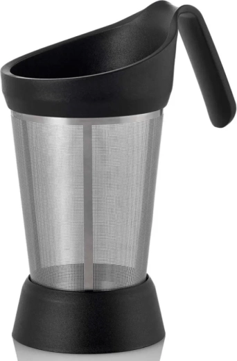 AdHoc TEABOY sítko na čaj se stojánkem z nerezu