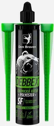 Chemická kotva bez styrenu 300 ml DEN BRAVEN Polyester